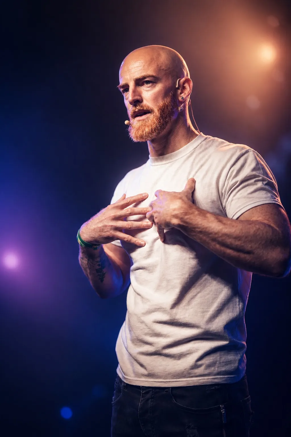 Leigh Ewin at Biohacker Summit 2020 Helsinki