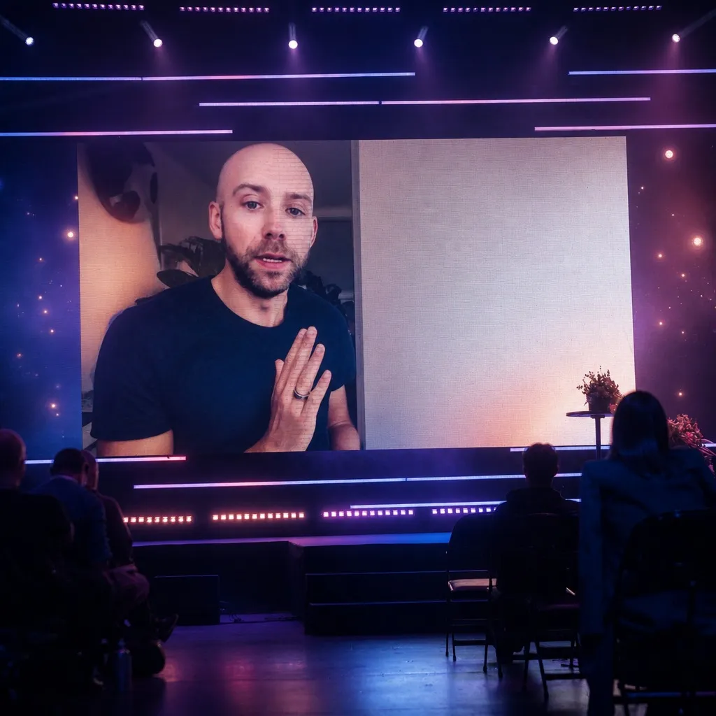 Kasper van der Meulen at Biohacker Summit 2020 Helsinki