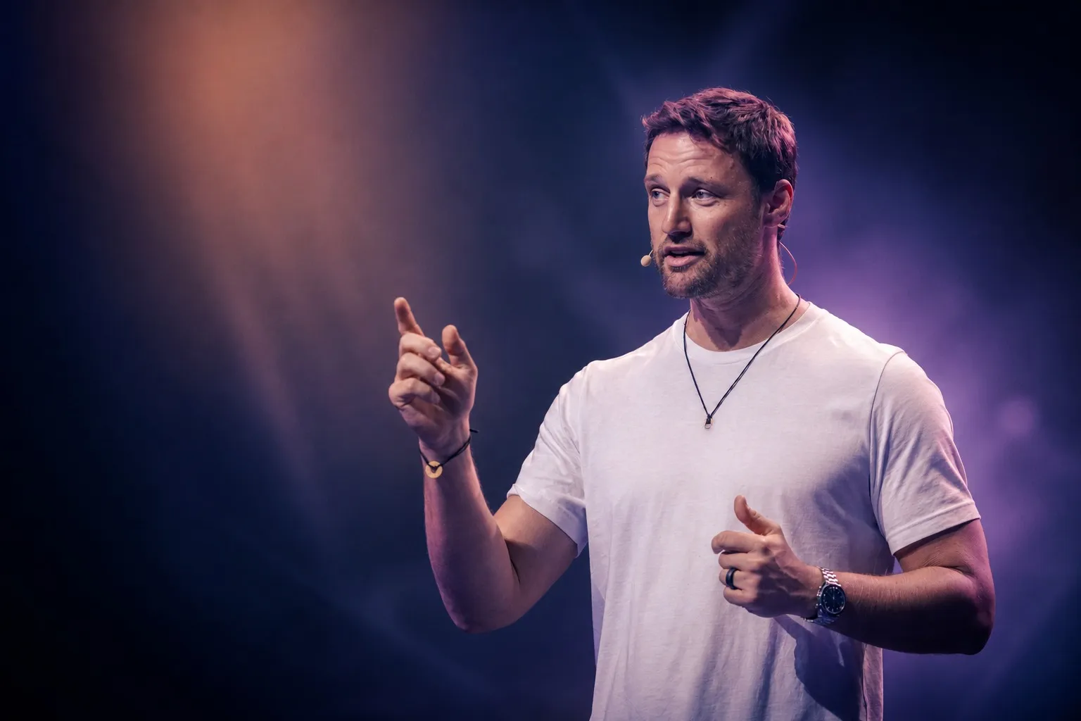 Max Gotzler at Biohacker Summit 2022 Amsterdam