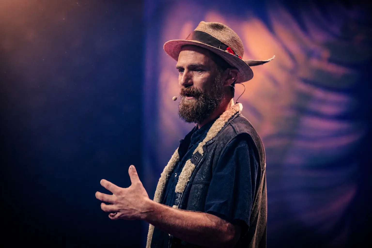 Yarrow Willard at Biohacker Summit 2022 Amsterdam