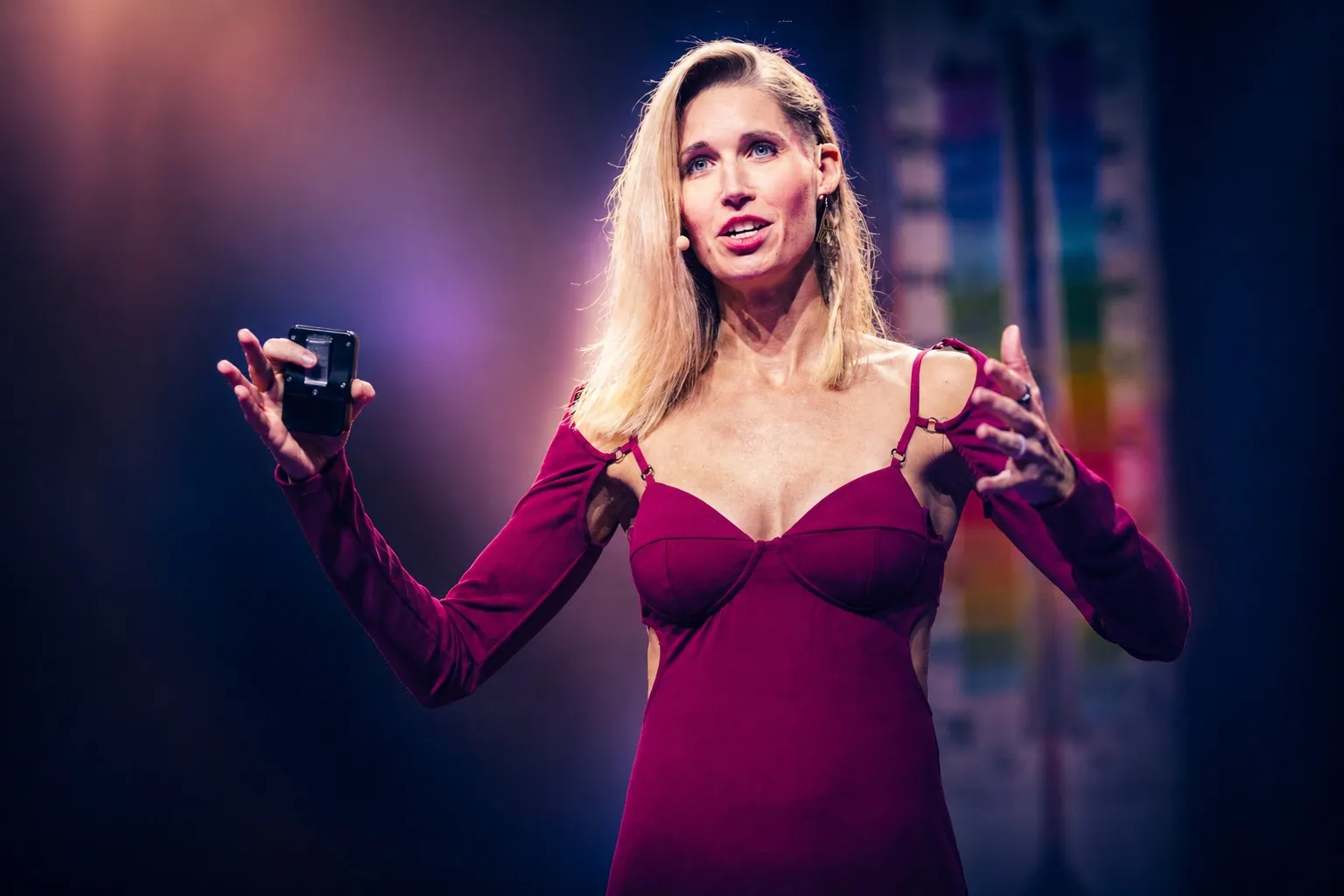 Dr. Amy Killen at Biohacker Summit 2022 Amsterdam