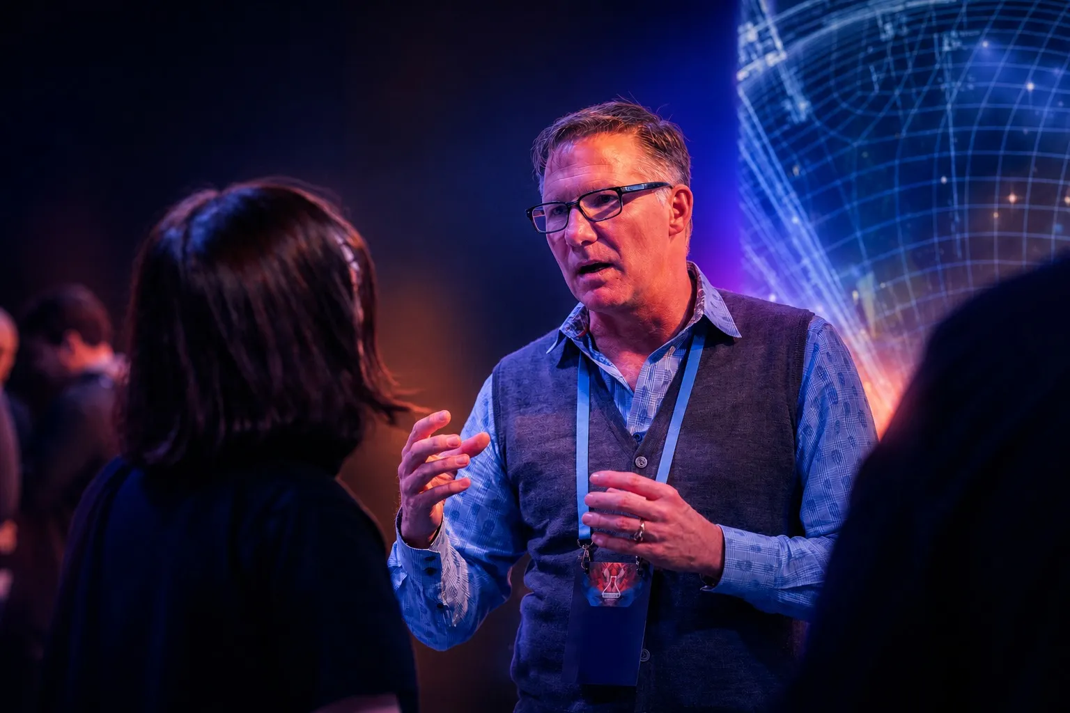 Dorian Greenow at Biohacker Summit 2022 Amsterdam