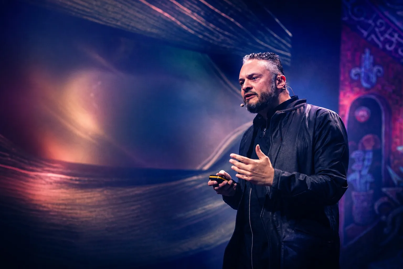 David Flusberg at Biohacker Summit 2022 Amsterdam