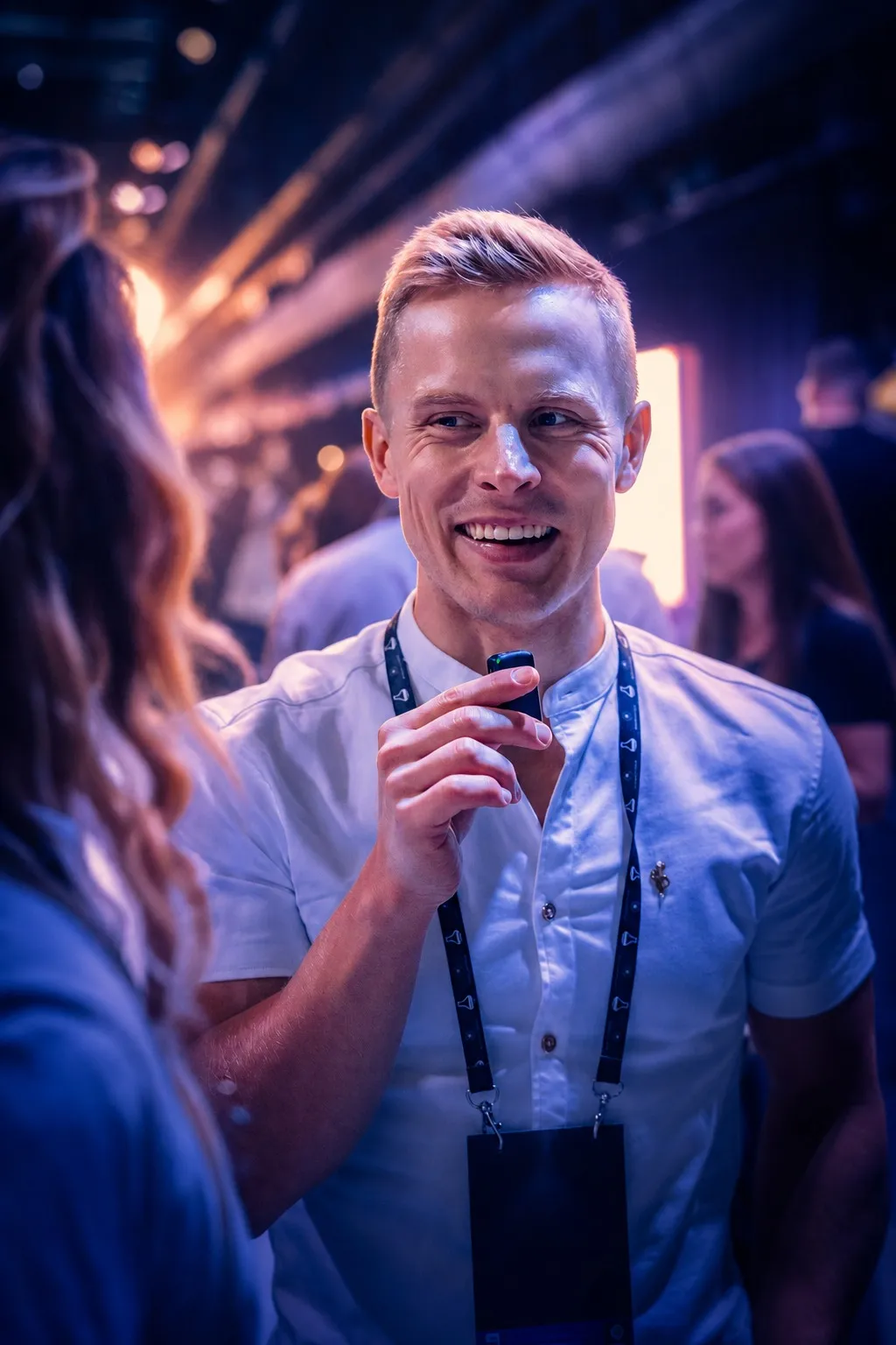 Siim Land at Biohacker Summit 2023 Amsterdam