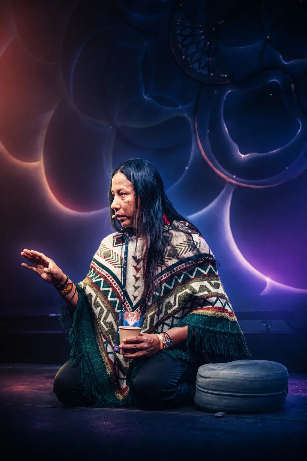 Agustin Grefa at Biohacker Summit 2023 Amsterdam