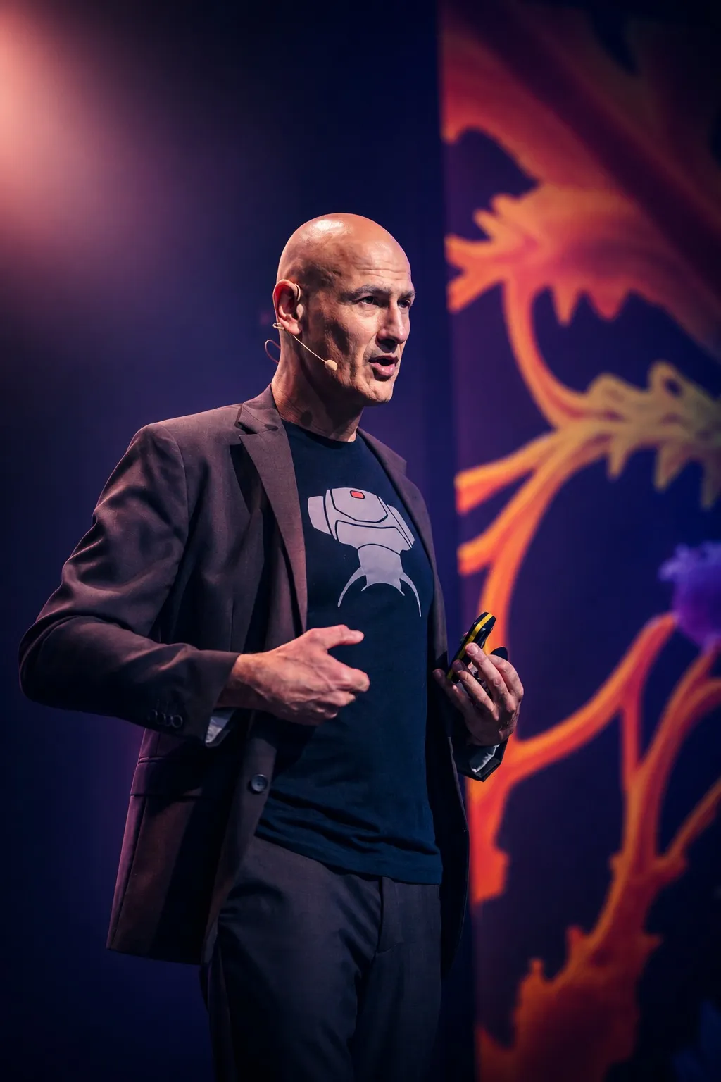 Christian Poulsen at Biohacker Summit 2023 Amsterdam