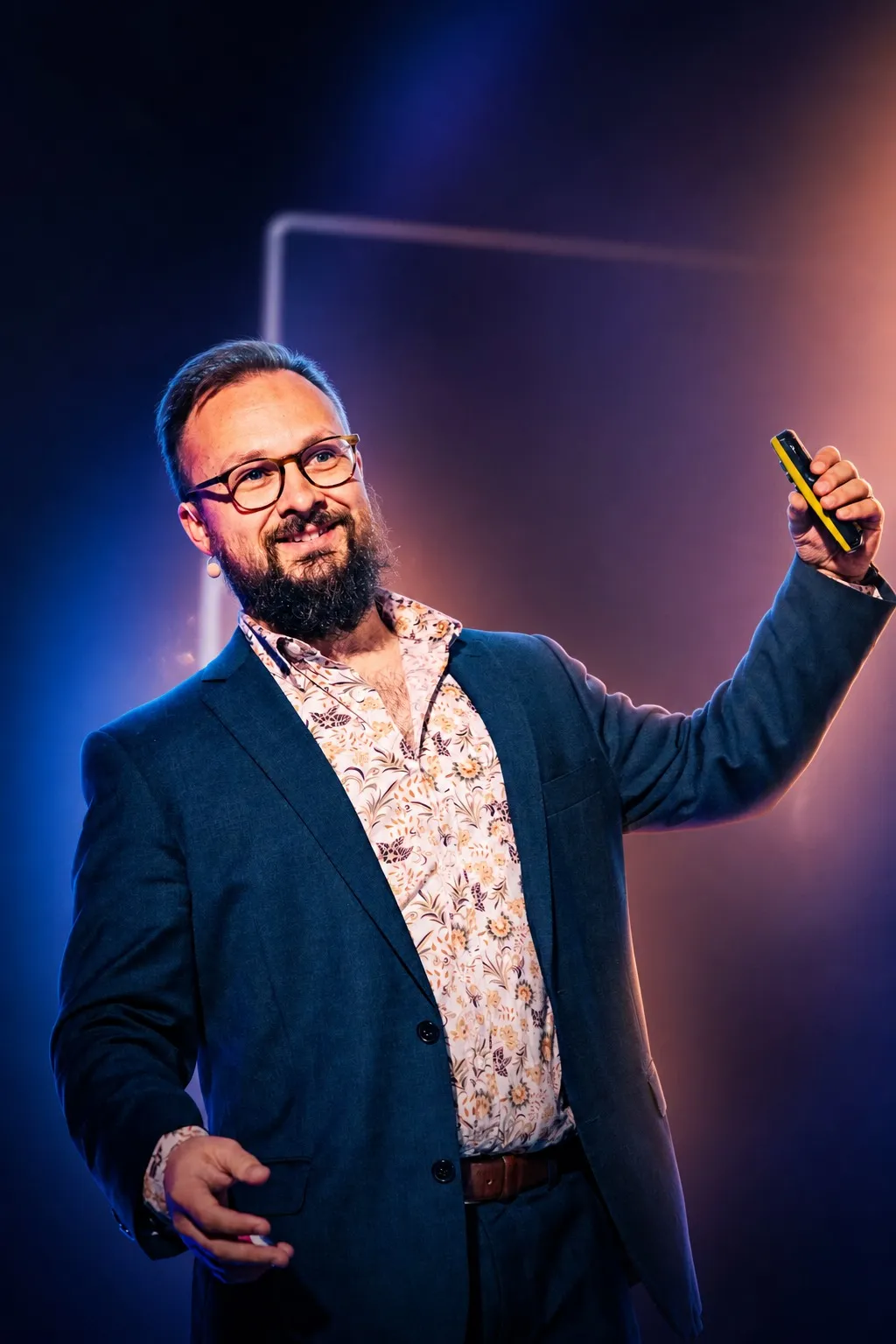 Eric Puro at Biohacker Summit 2023 Amsterdam