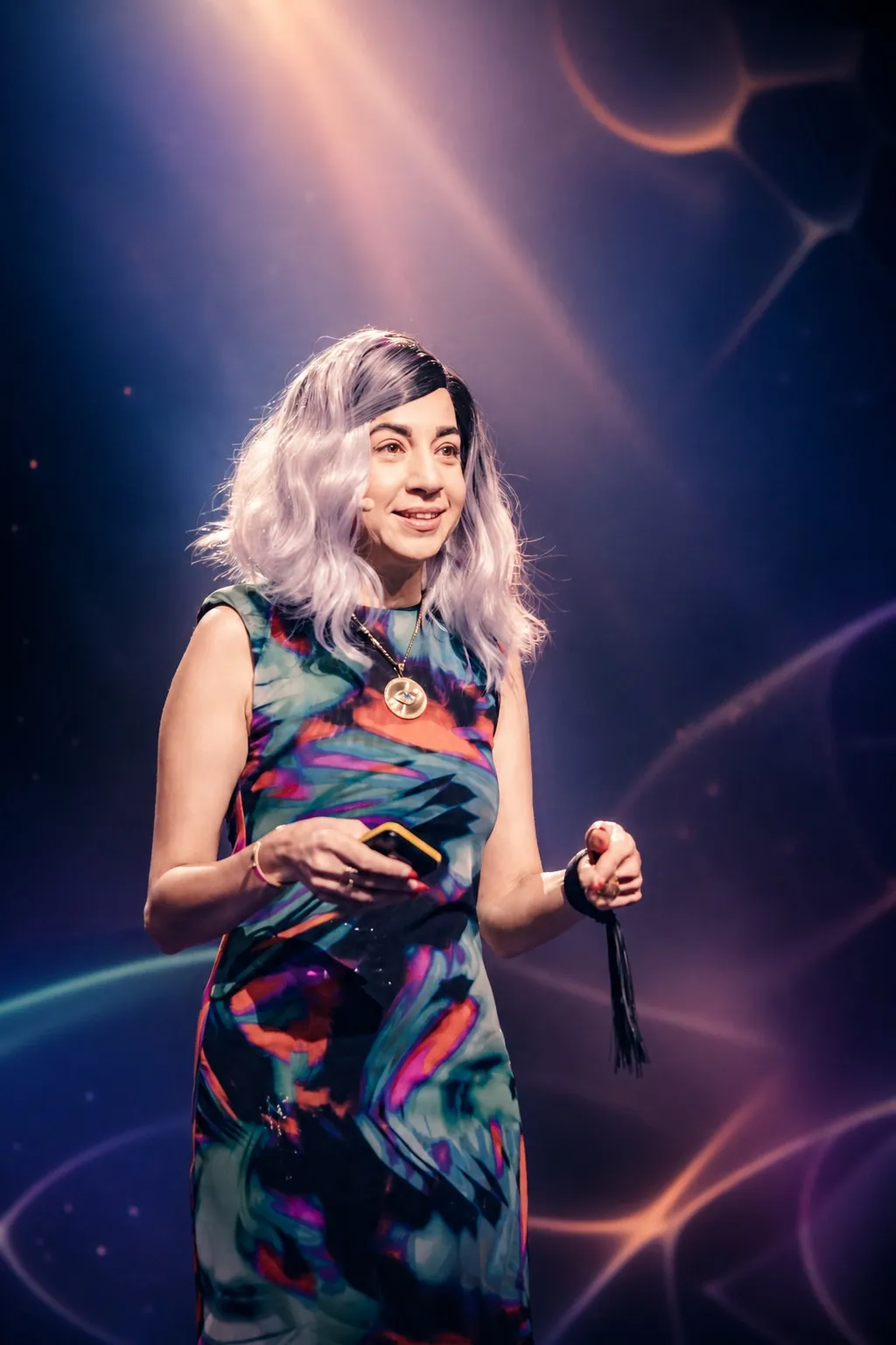 Samina Rind at Biohacker Summit 2023 Amsterdam
