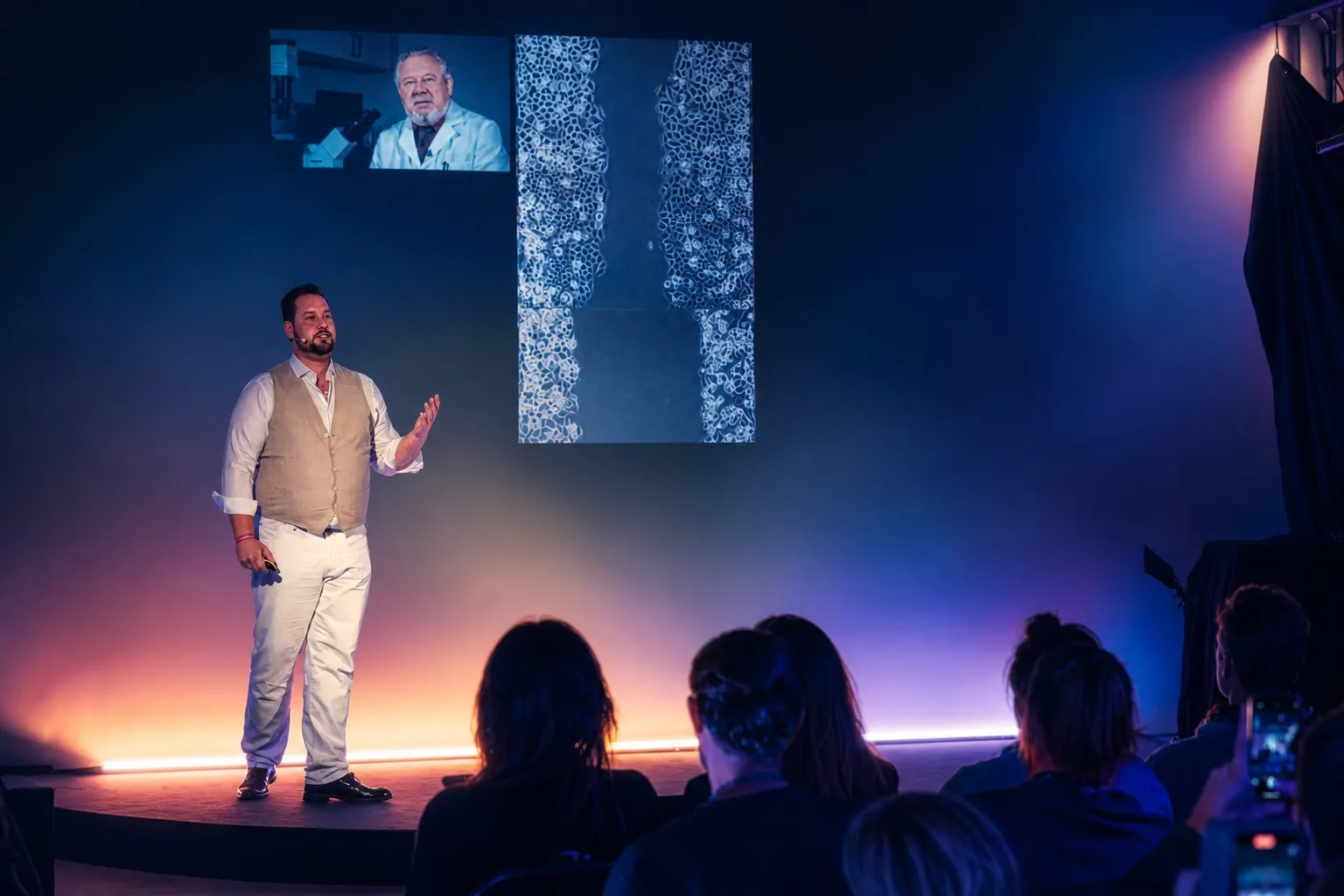 Hagen Thiers at Biohacker Summit 2023 Amsterdam