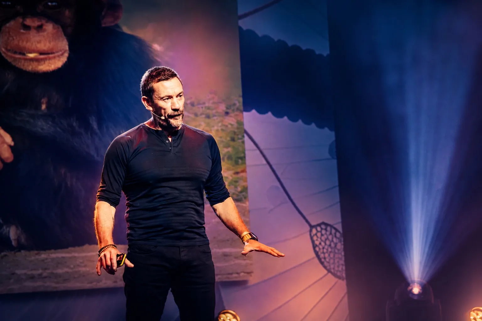Ollie Ollerton at Biohacker Summit 2023 Amsterdam