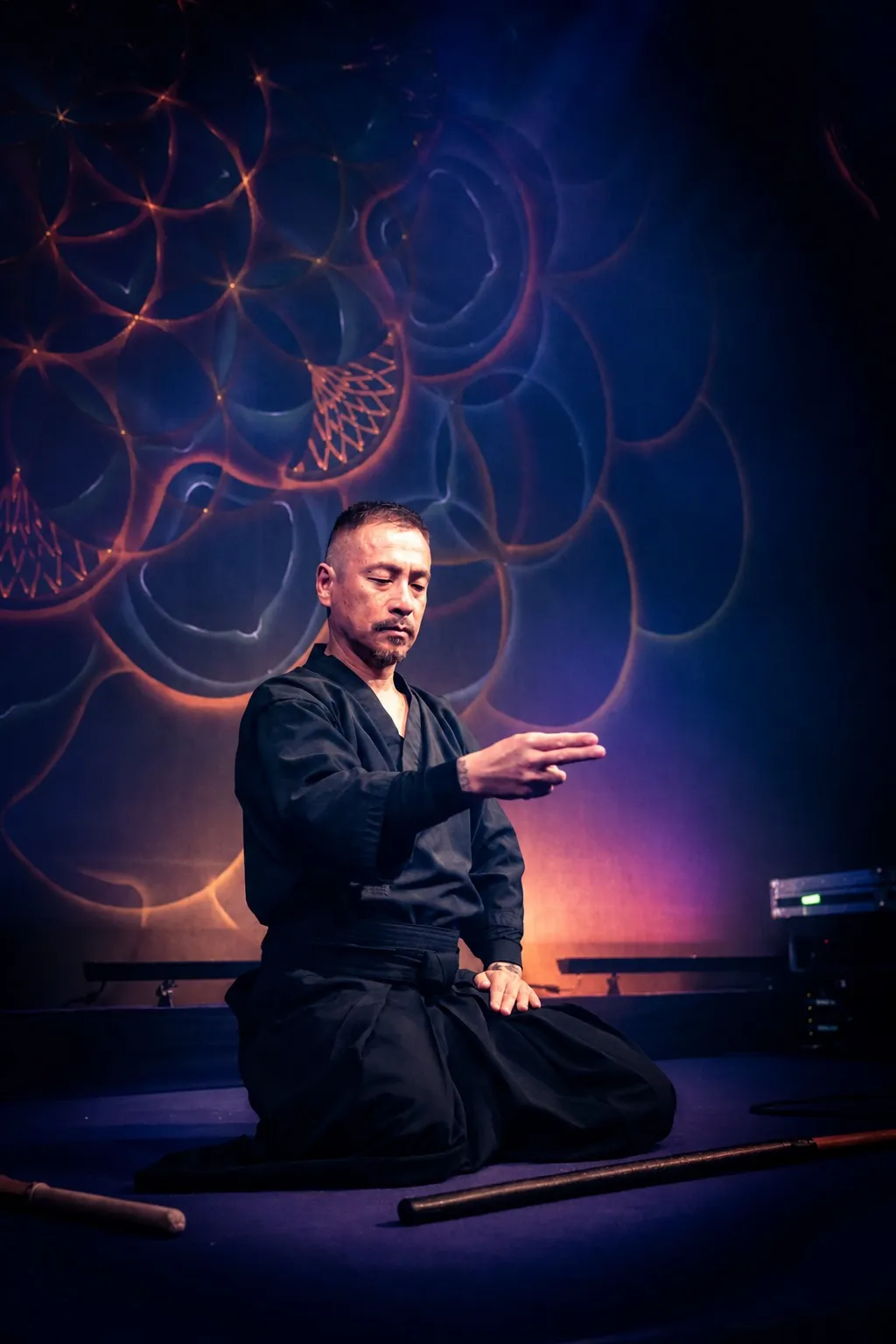 Sensei Zen Takai at Biohacker Summit 2023 Amsterdam