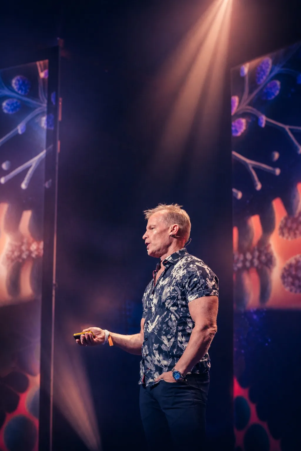Wade Lightheart at Biohacker Summit 2023 Amsterdam
