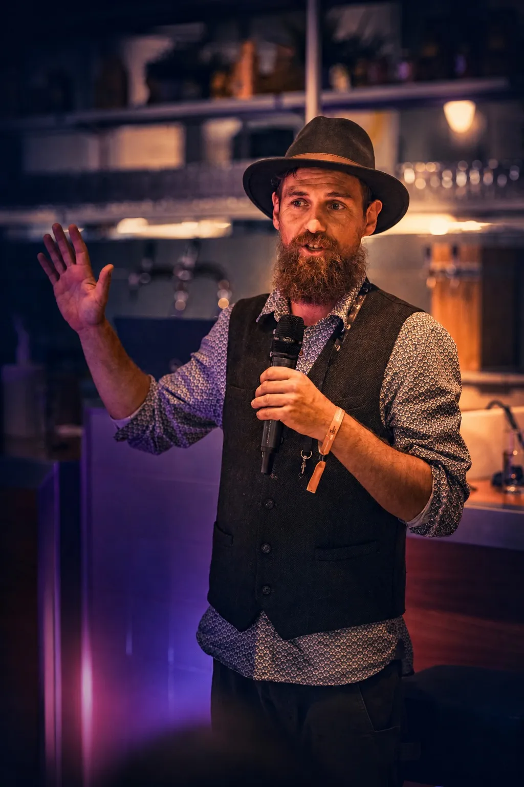 Yarrow Willard at Biohacker Summit 2023 Amsterdam