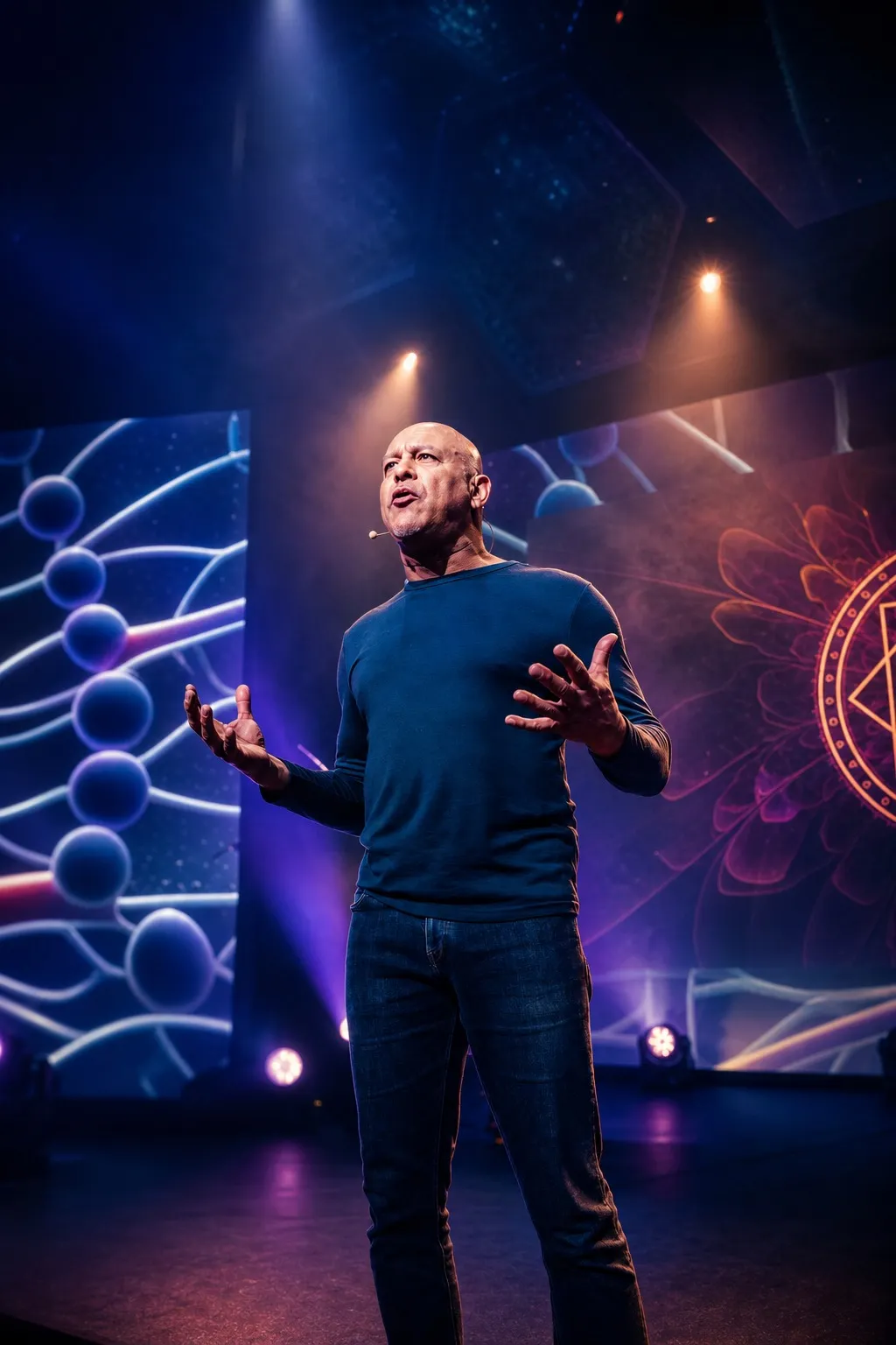 Satyen Raja at Biohacker Summit 2023 Amsterdam