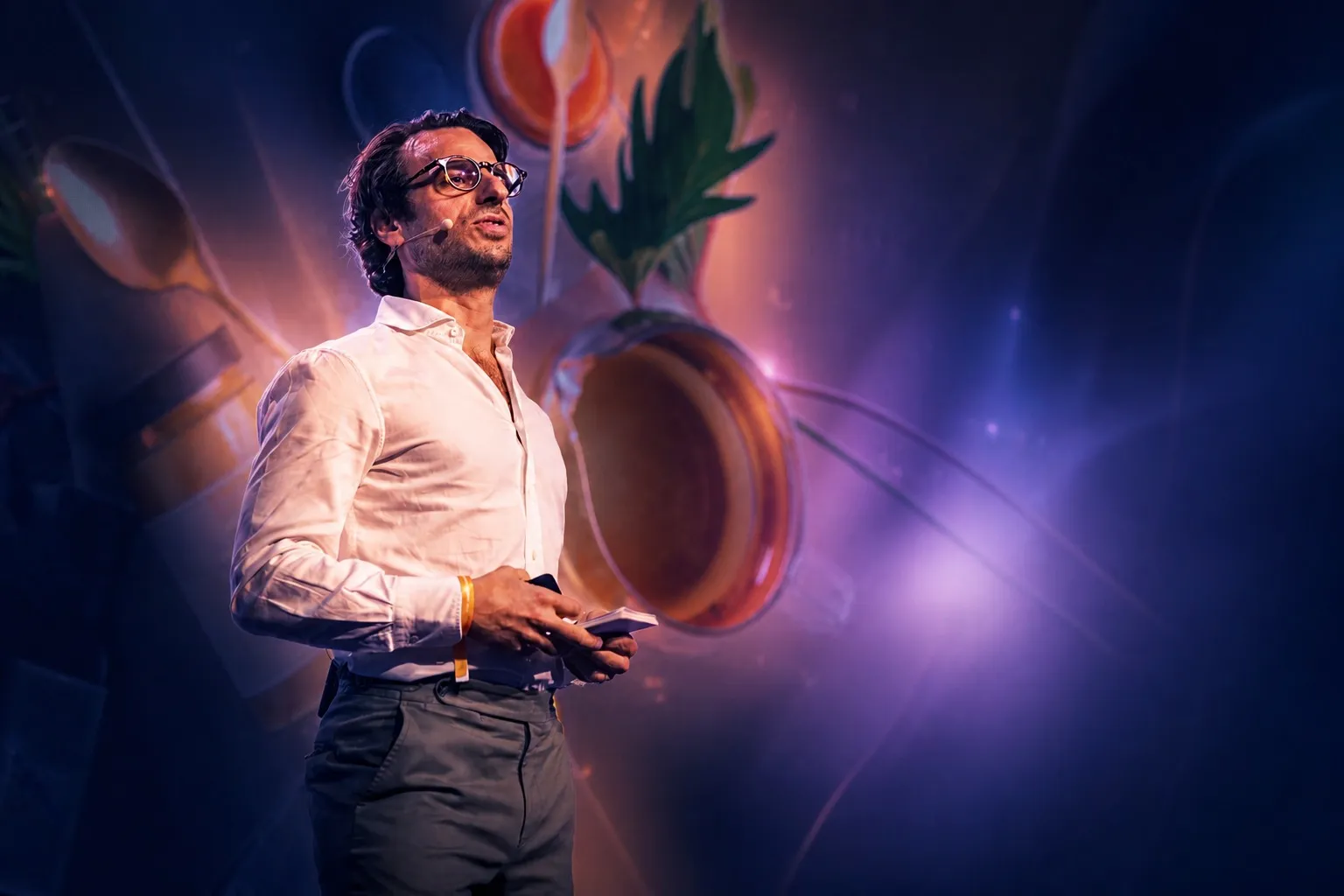 Victor Wilhelmi at Biohacker Summit 2024 Helsinki