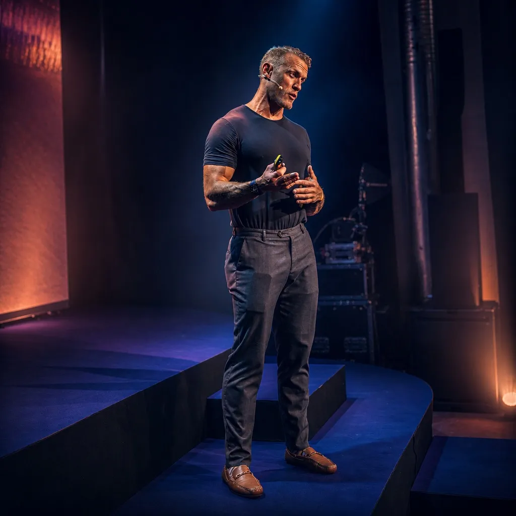 John Harper at Biohacker Summit 2024 Helsinki