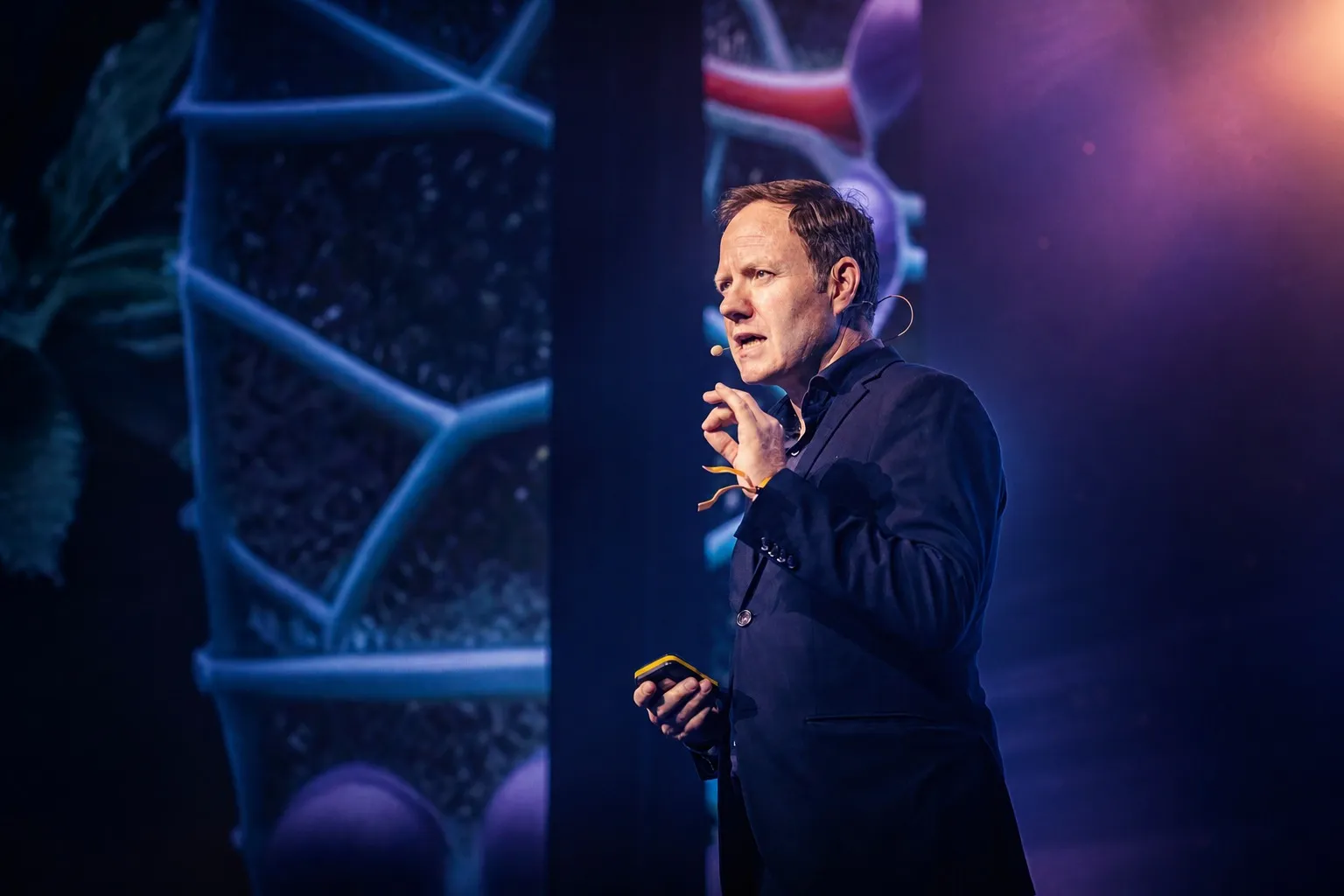 Chris Moore at Biohacker Summit 2024 Helsinki