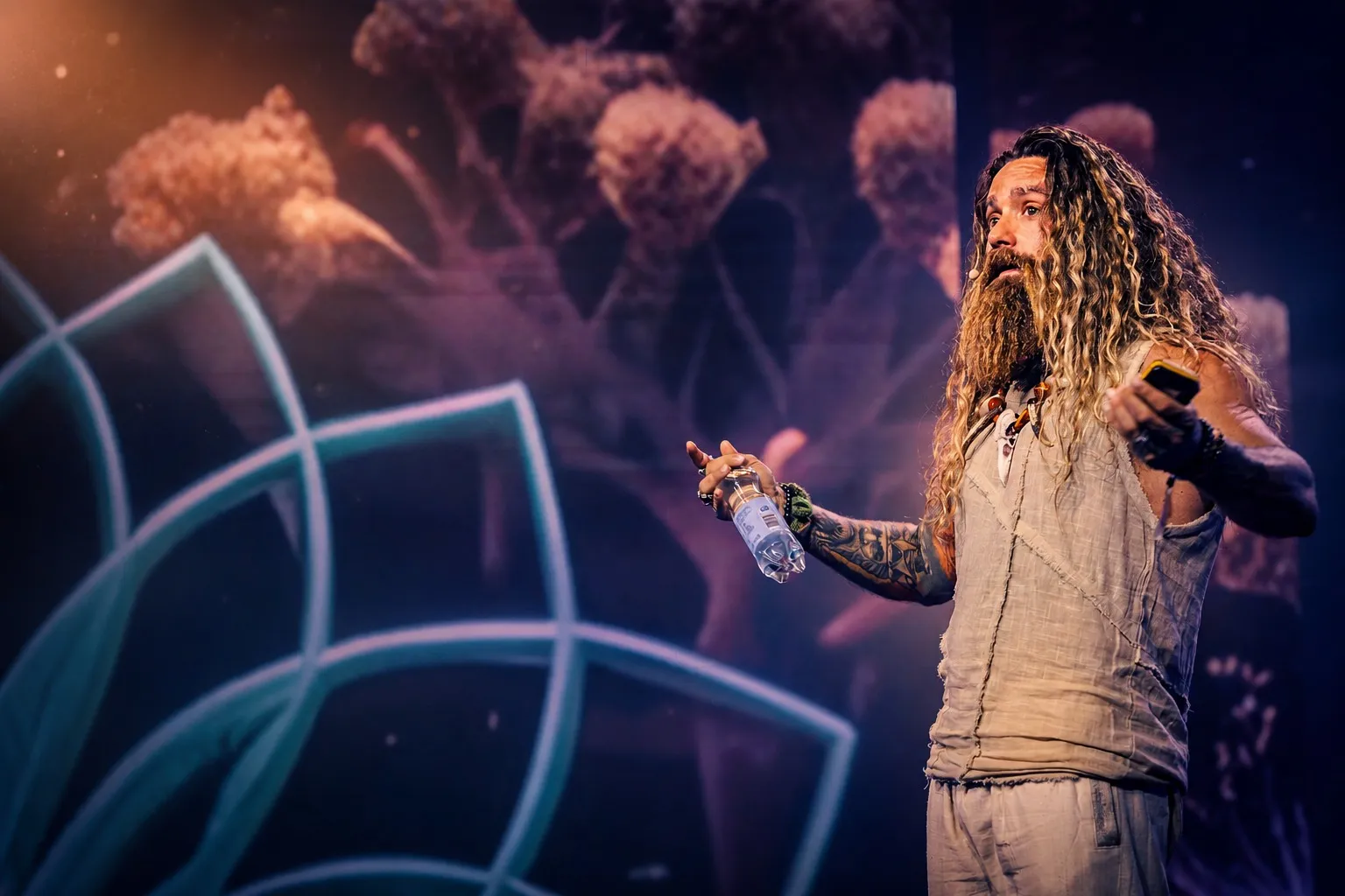Sorin Schiller at Biohacker Summit 2024 Helsinki