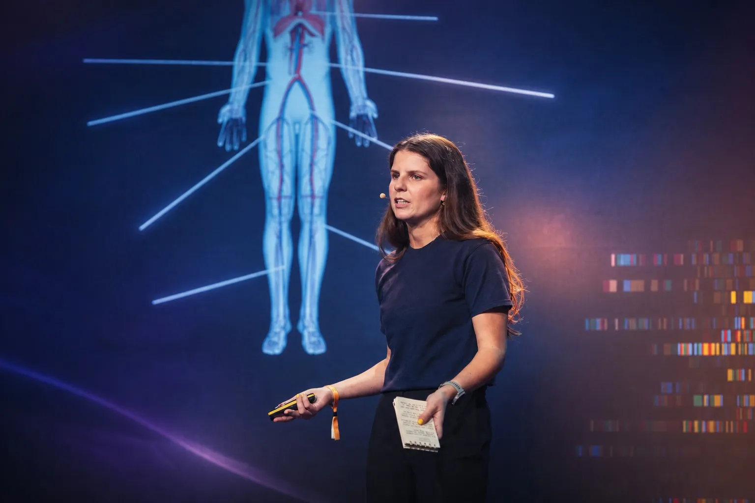Julia Cooney at Biohacker Summit 2024 Helsinki