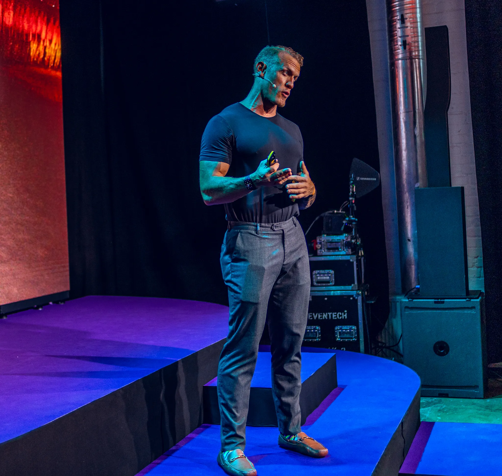 John Harper at Biohacker Summit 2024 Helsinki