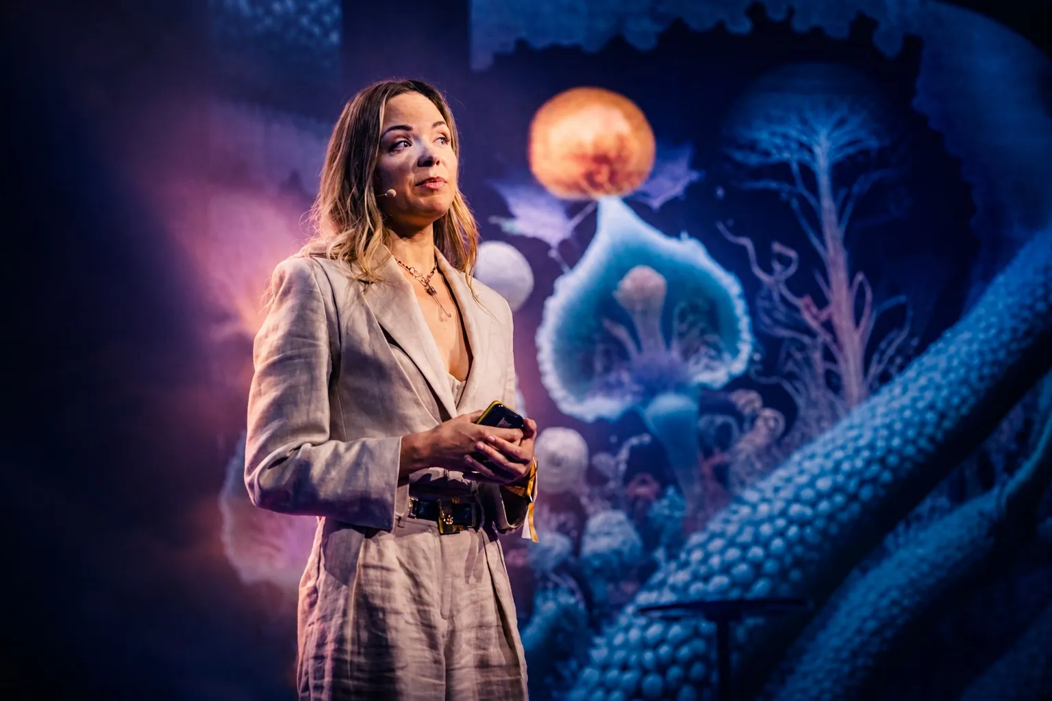 Elina Kadaja at Biohacker Summit 2024 Helsinki