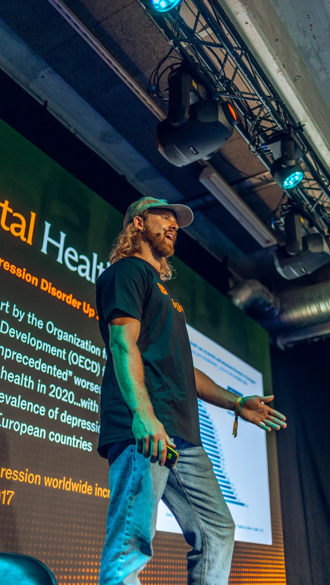 Tristan Scott at Biohacker Summit 2024 Helsinki