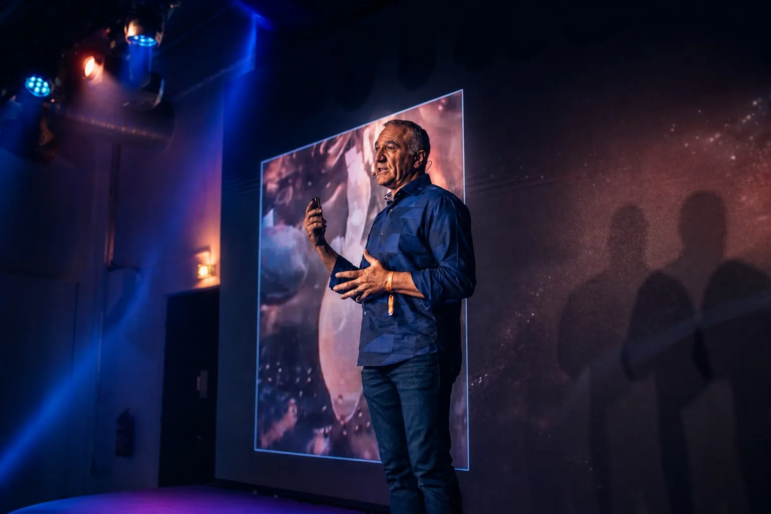 Christian Drapeau at Biohacker Summit 2024 Helsinki