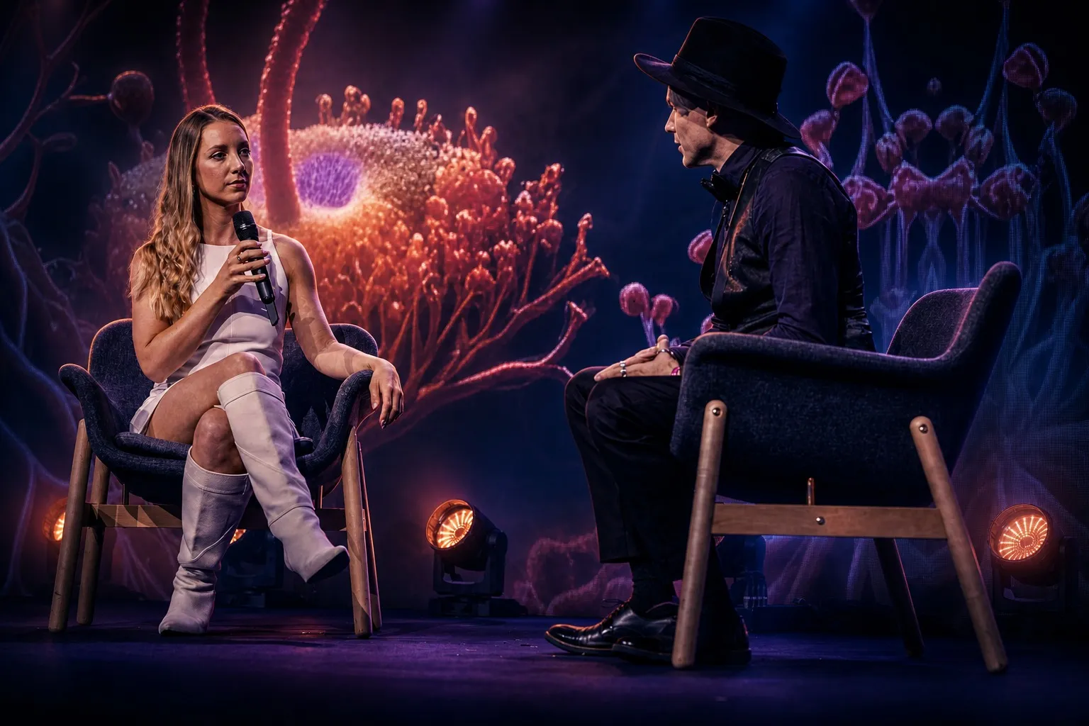 Nadine Lee at Biohacker Summit 2024 Helsinki