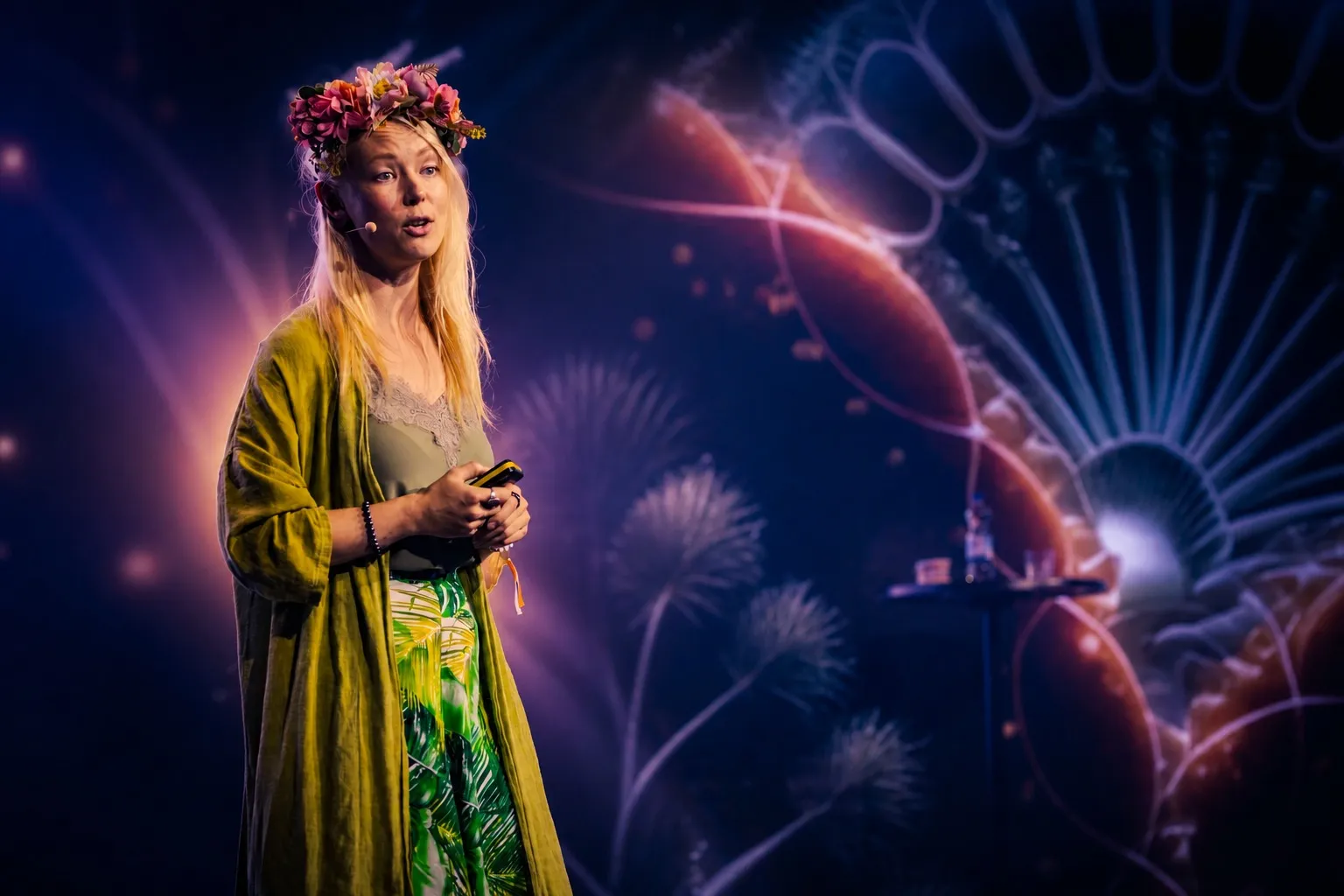 Mai-Liis Kivistik at Biohacker Summit 2024 Helsinki