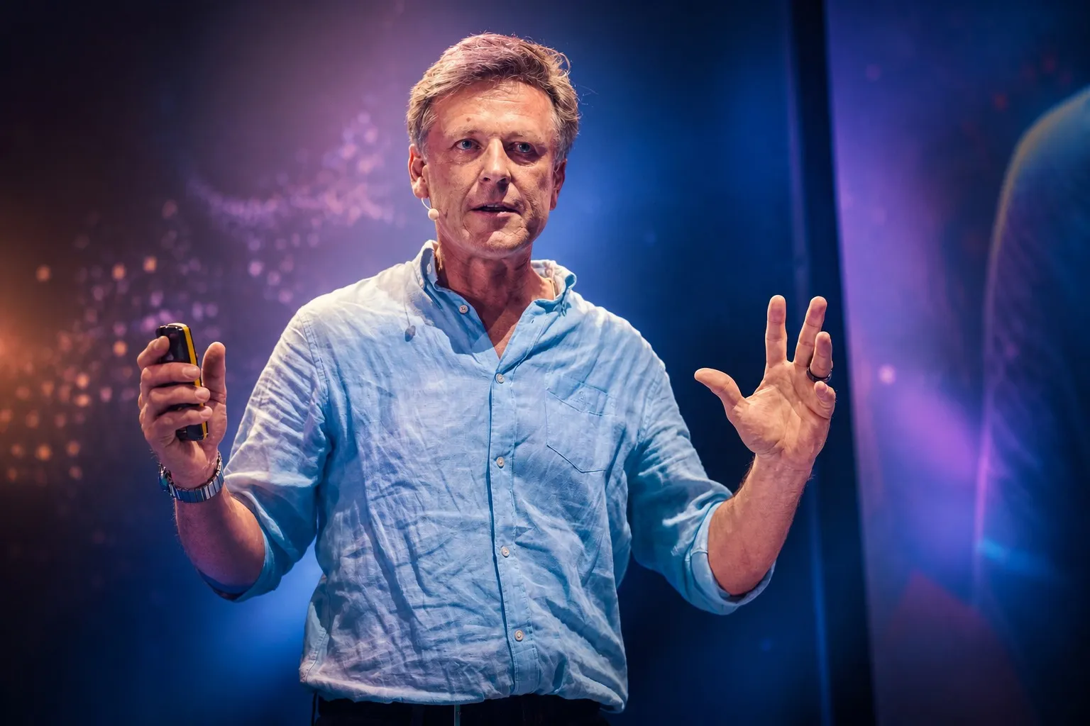 Eduard de Wilde at Biohacker Summit 2022 Helsinki
