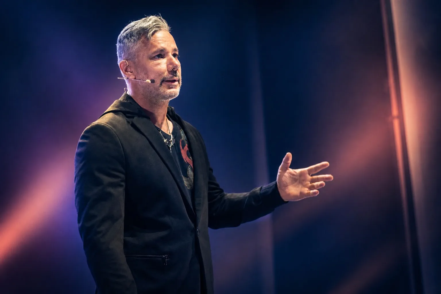 Shawn Wells at Biohacker Summit 2022 Helsinki