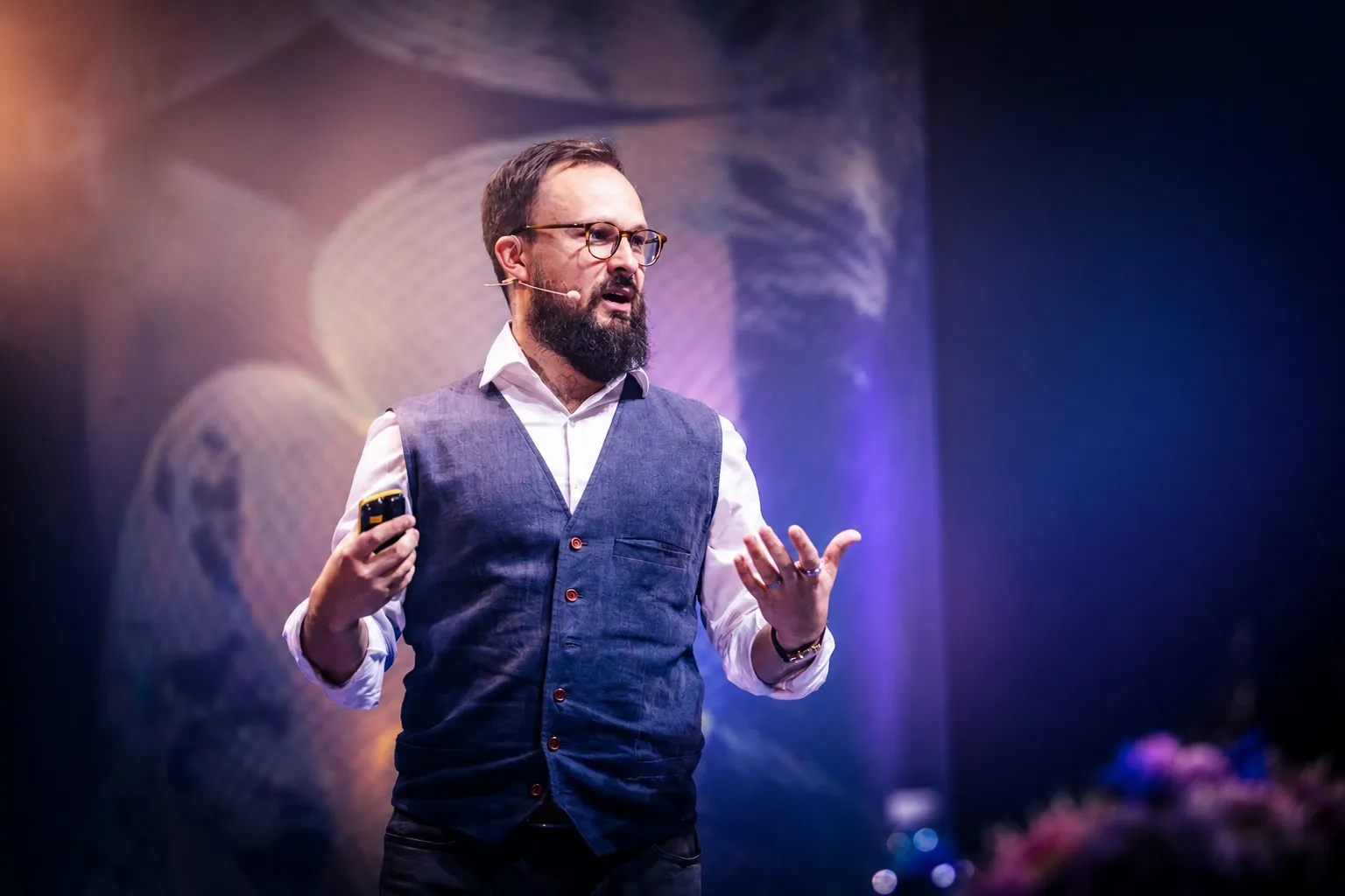 Eric Puro at Biohacker Summit 2022 Helsinki