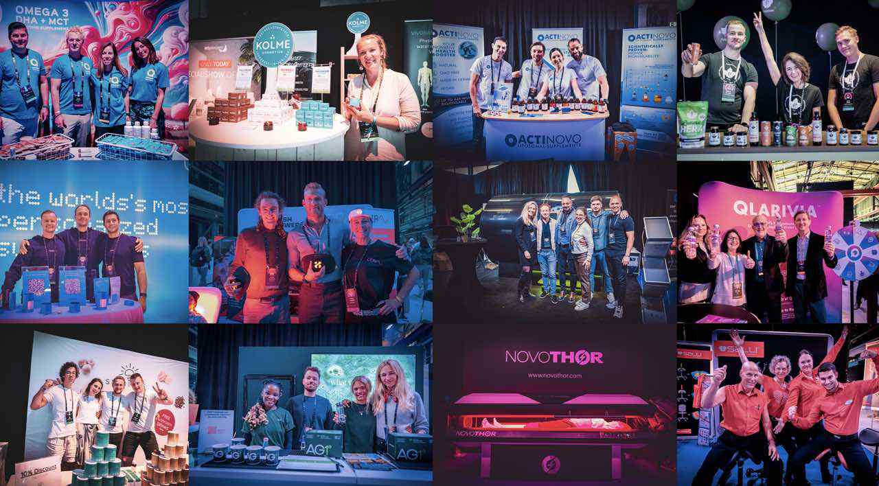 Exhibition floor at HOLOLIFE Summit