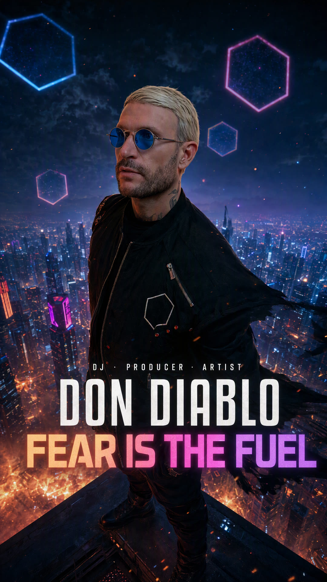 Don Diablo reel cover: Fear is the fuel